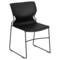 Emma and Oliver Home and Office Stack Chair with Lumbar Support and Metal Frame - Guest Chair